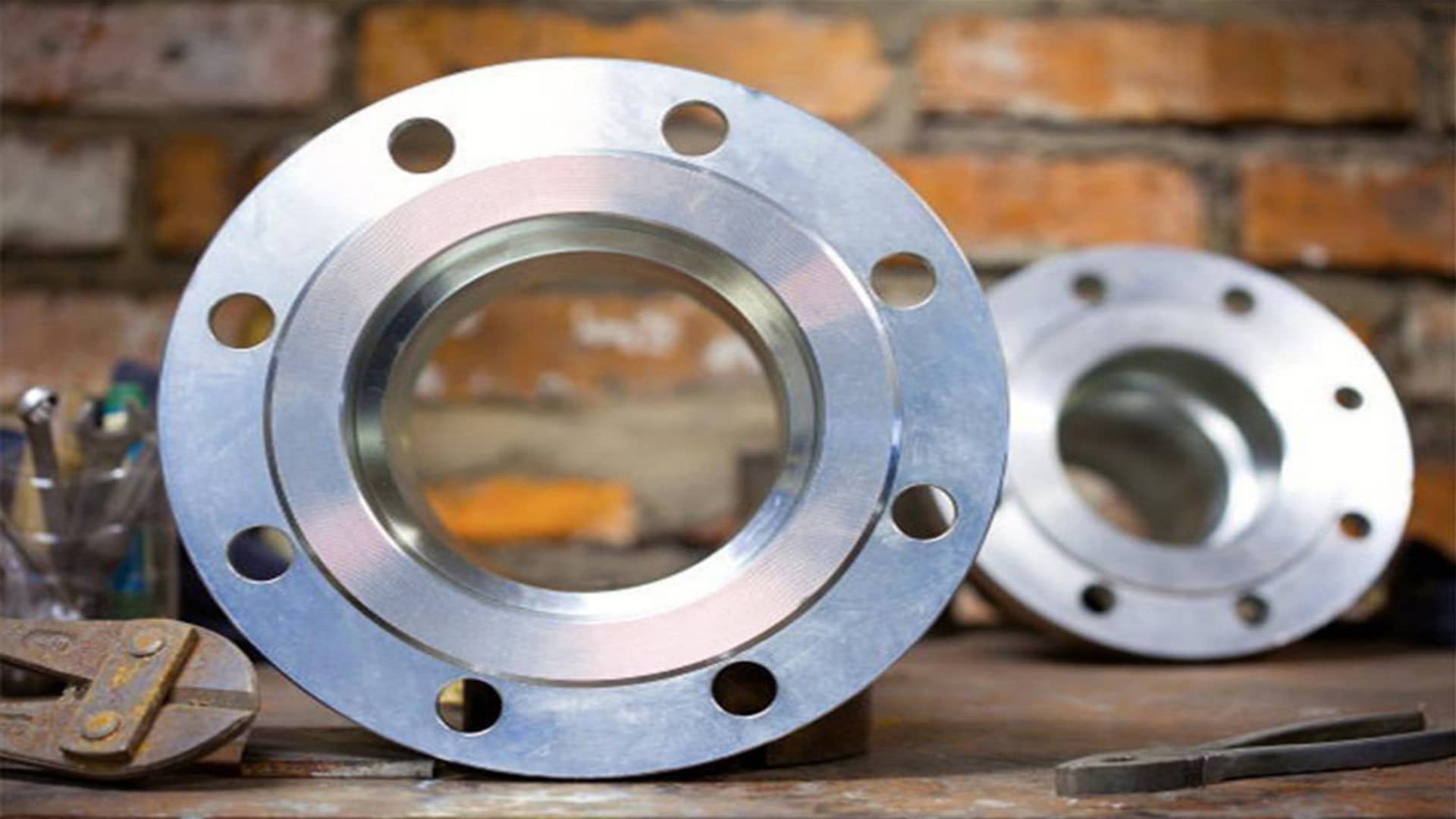 Bride plate soudée en acier 45 Bride plate soudée en acier 45