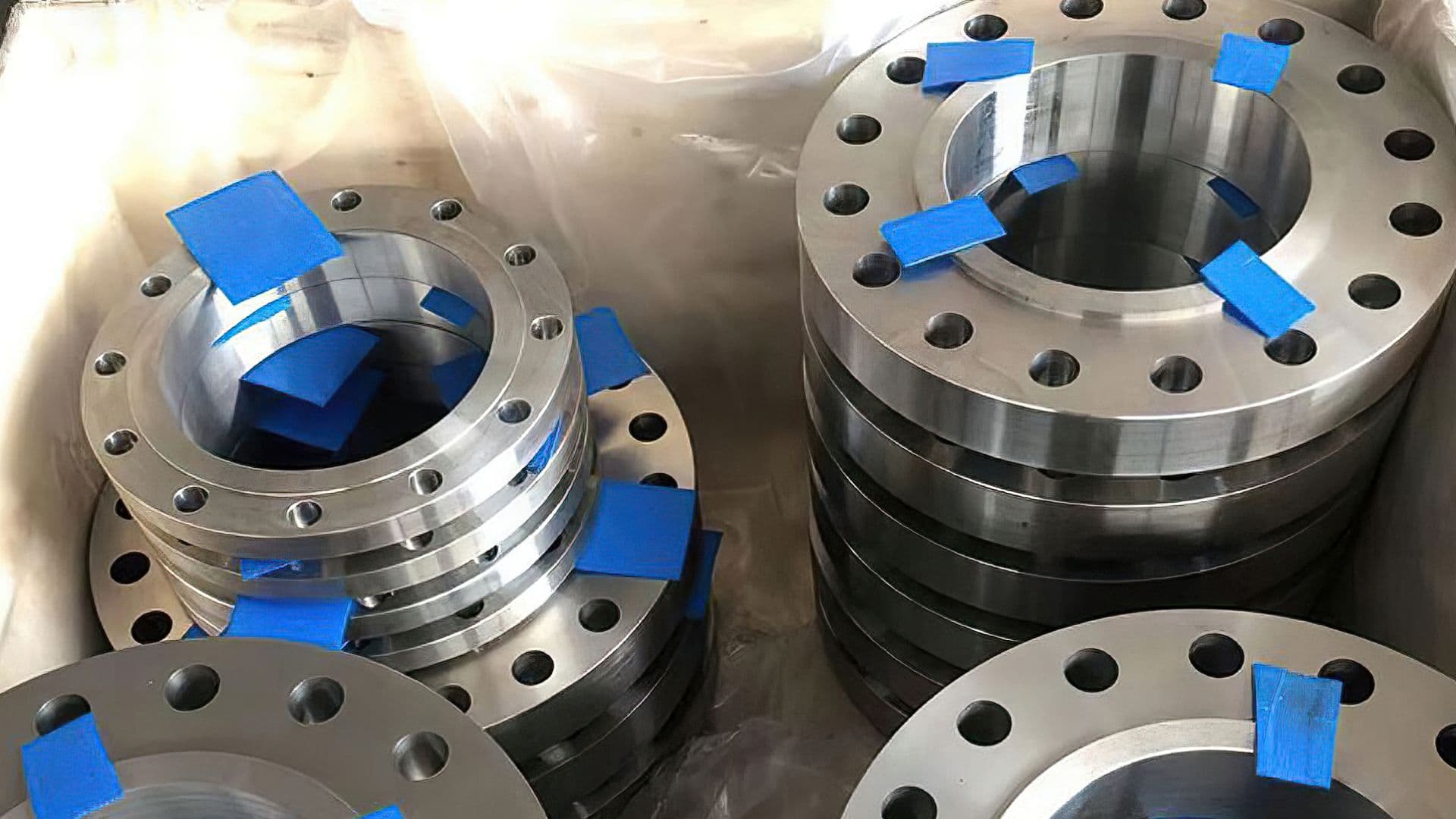 Forges à bride de 5 pouces