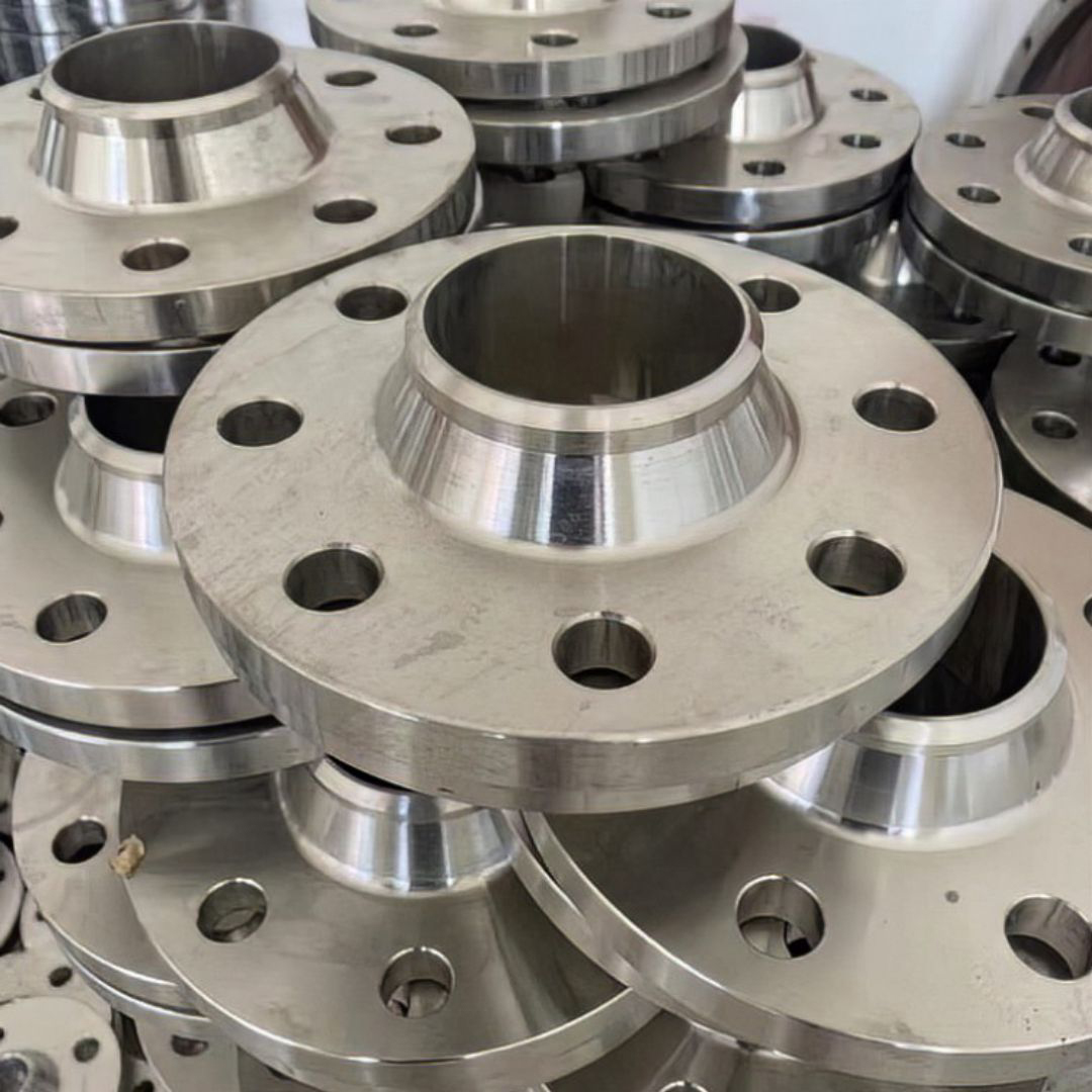 Bride soudée bout en acier inoxydable