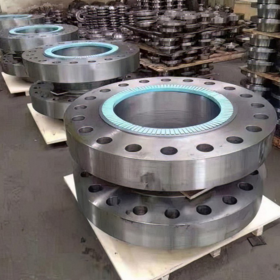 Bride à soudure bout à bout avec manche